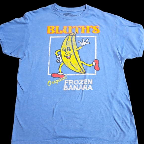 Bluth's Frozen Banana Arrested Development Size L Throwback Graphic T-Shirt 2013 - Picture 5 of 10